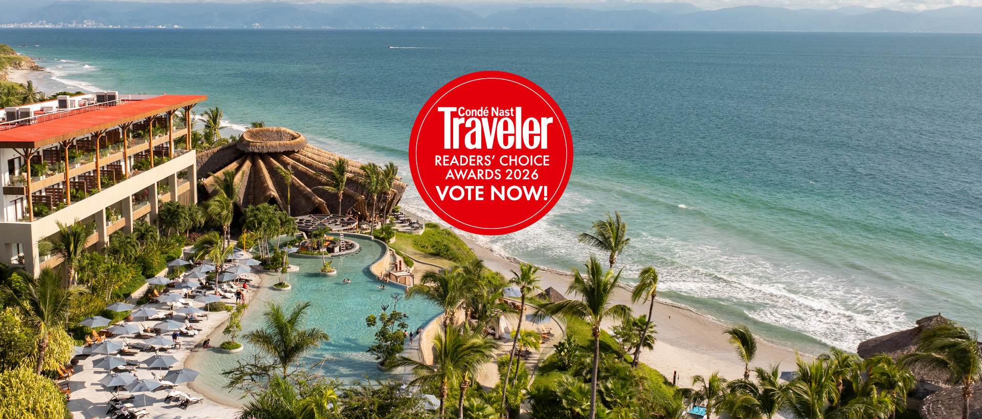 A Special Moment for Marival Resorts: Our Three Hotels Nominated for the Condé Nast Readers’ Choice Awards