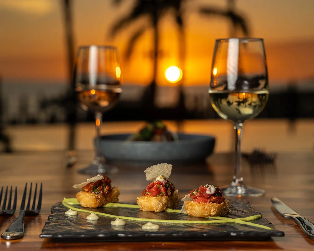 Sunset view at Marival Distinct