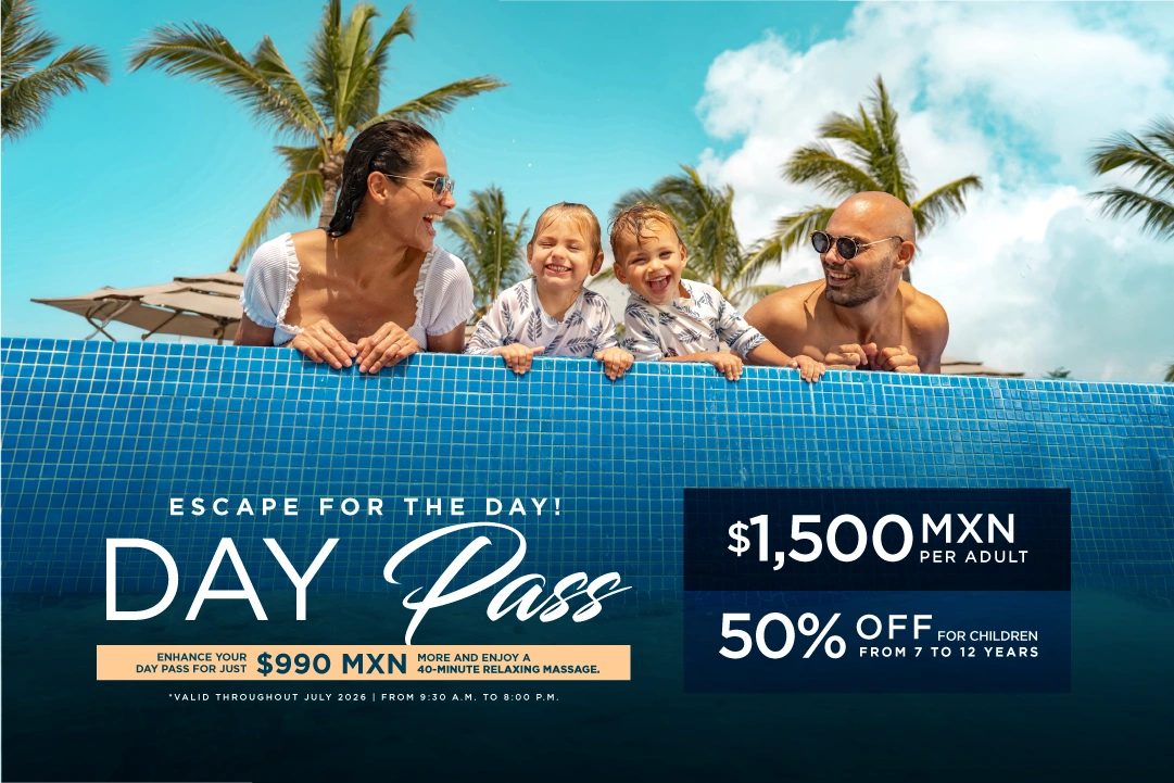 Day pass Mozzamare Beach club Nuevo vallarta