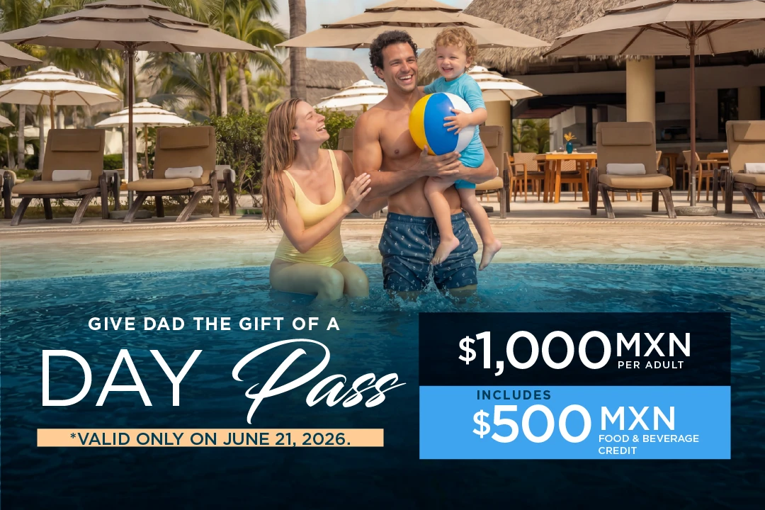 Day pass Mozzamare Beach club Nuevo vallarta